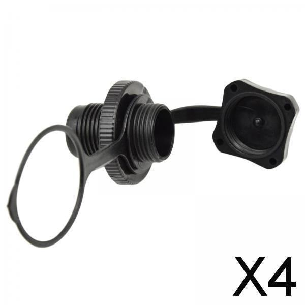 4xInflatable Boat Air Valve Cap Inflating PVC Rubber Dinghy 1 Pack