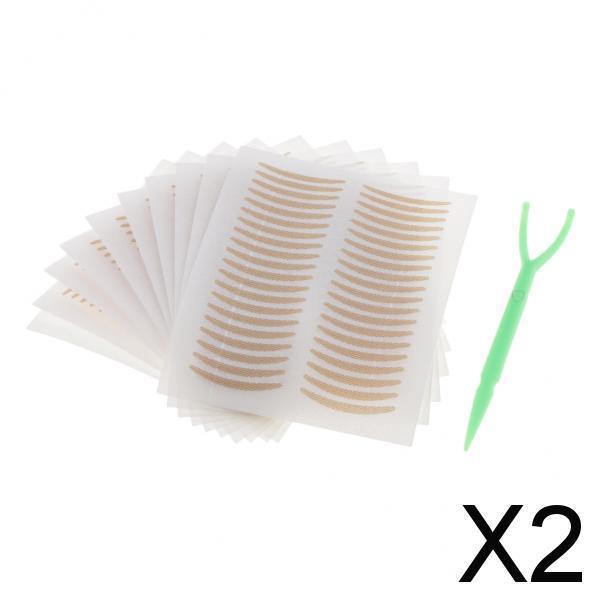 2x Invisible Lace Eyelid Sticker Double Eyelid Tapes Eye Strips 1# 200Pairs