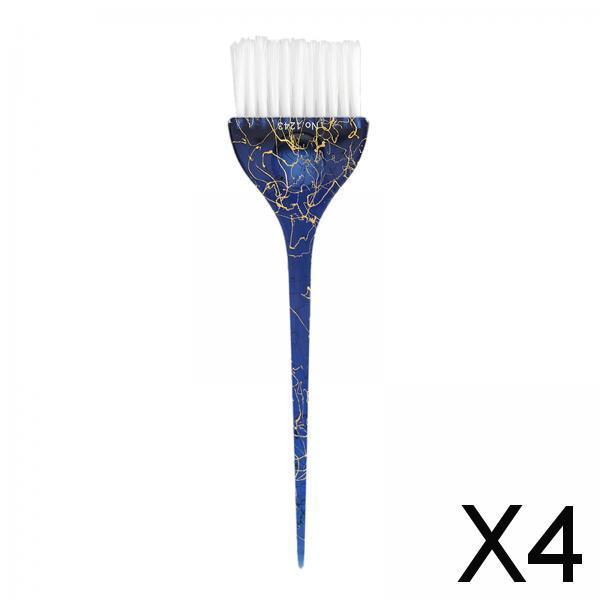 4xSalon Tinting Colours Tint Brush Bleach Mixing Blend for Hair Tint blue