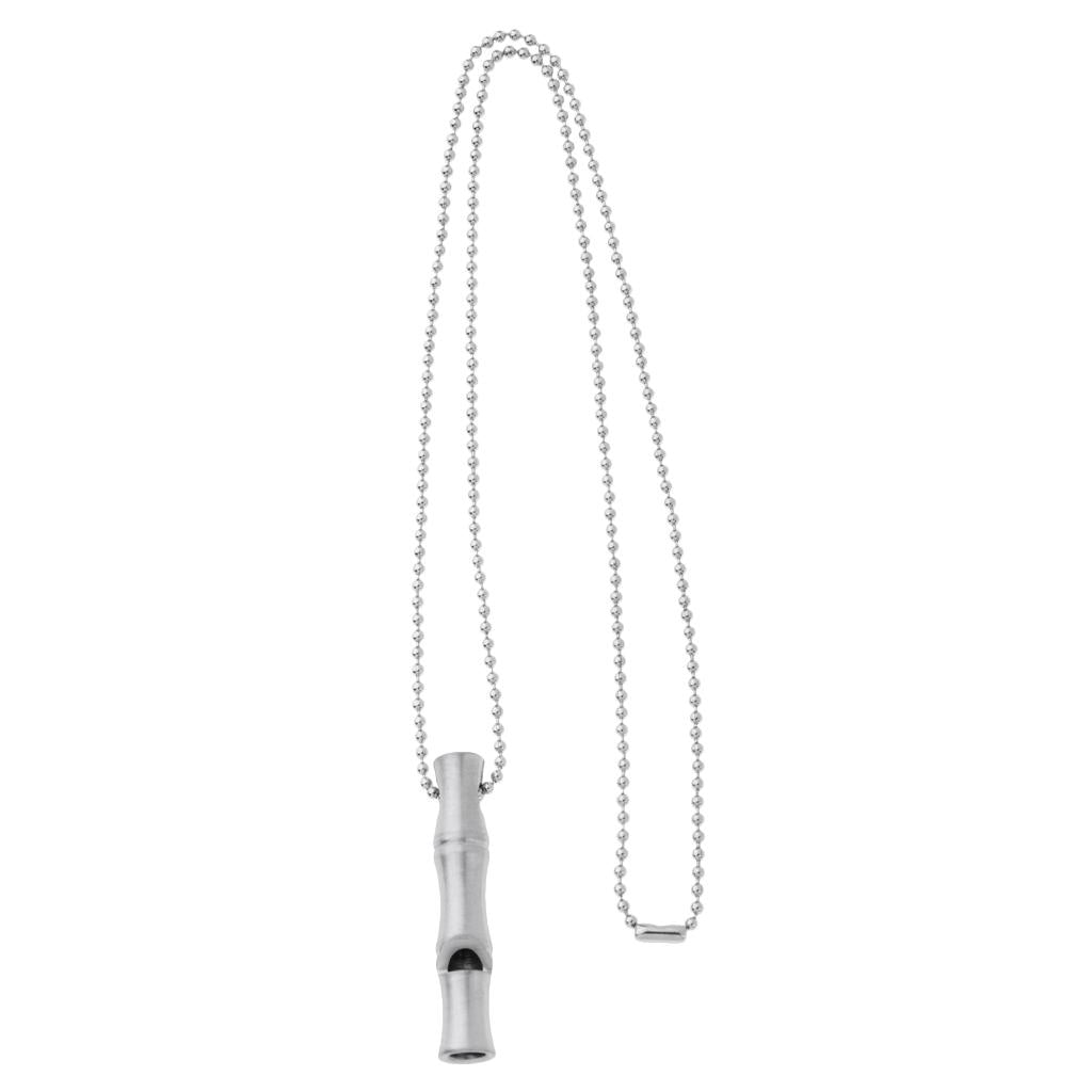 Emergency Safety Whistle Outdoor Survival Waterproof Stainless Steel Whistle