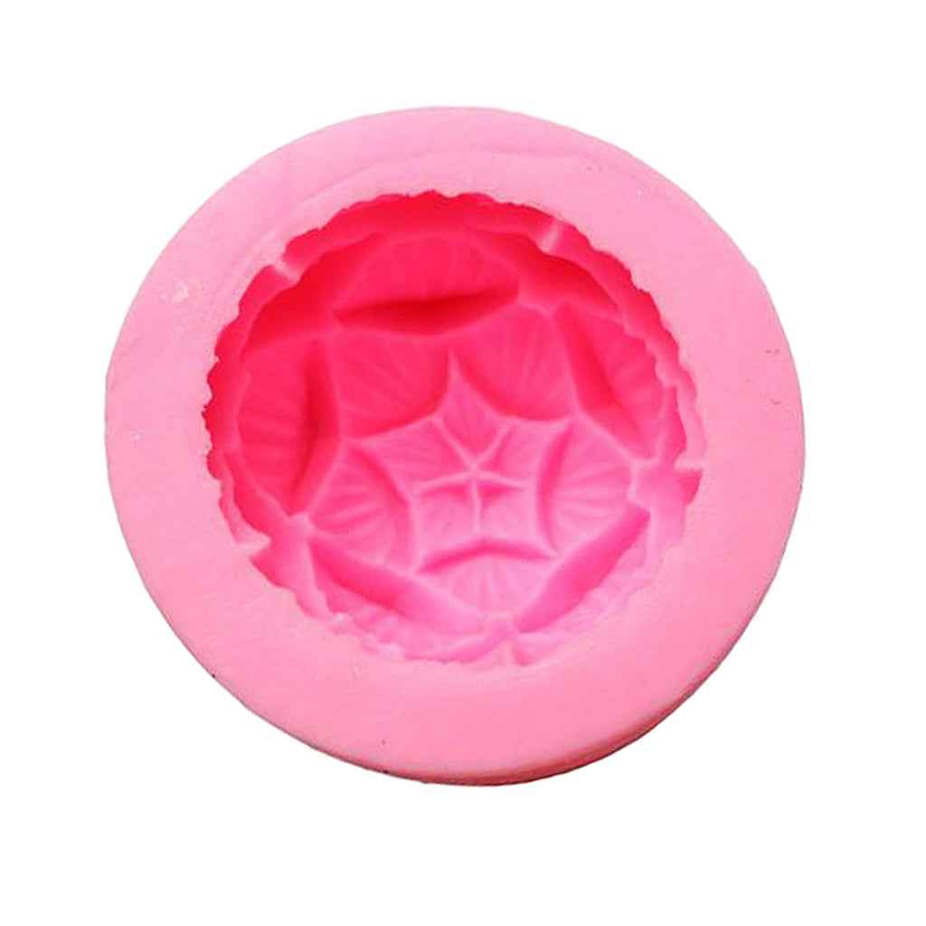 DIY Mould Silicone 3D Lotus Fondant Cake Mold Decorating Tools Sugarcraft(5.5x5x3cm)