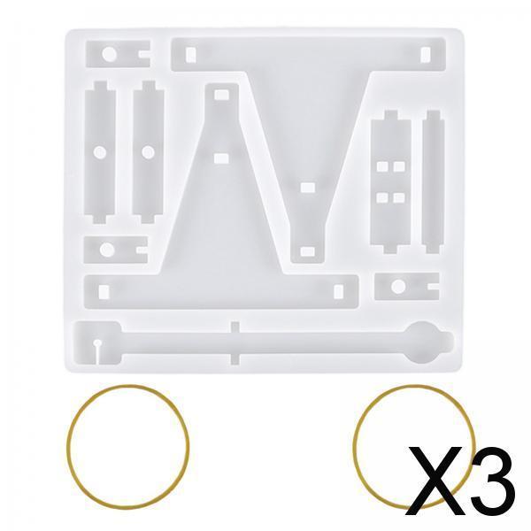 3xCreative Drop Glue Resin Mold Catapult Toy Homemade DIY Tool Children Toy
