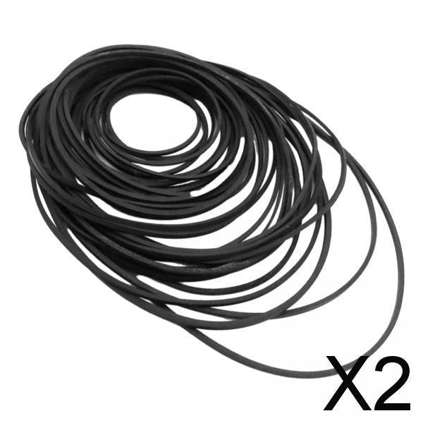 2x28x Pulley Rubber Band Transmission Belt for Module Car DIY Model Toy Robots
