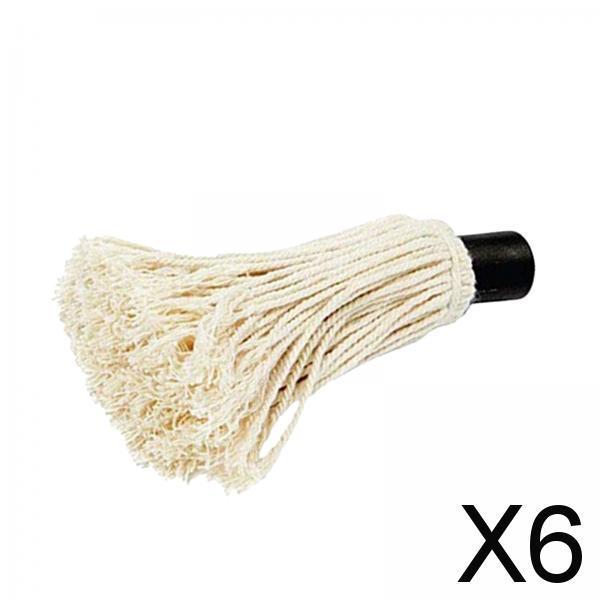 6xBBQ Grill Basting Mop Barbecue for Smoking Steak Pastries Brush