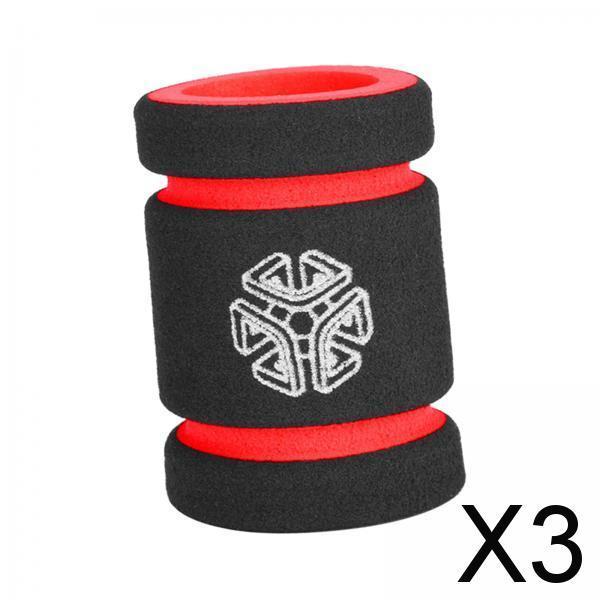 3x22mm Tattoo Grip Cover for 1inch Tattoo Tube Grips Wrap Tattoo Pen Cover Red