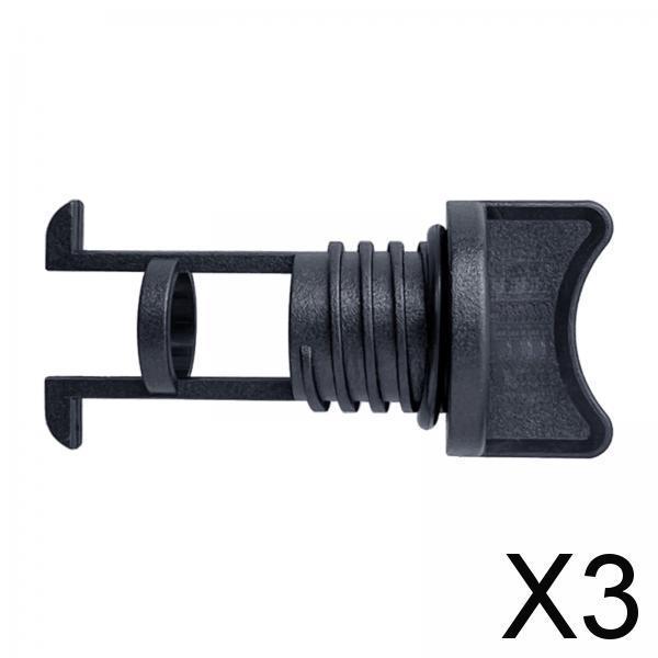 3xDrain Boat Plug Standard Size Nylon for Canoe Boat Hull Kayak Dinghy