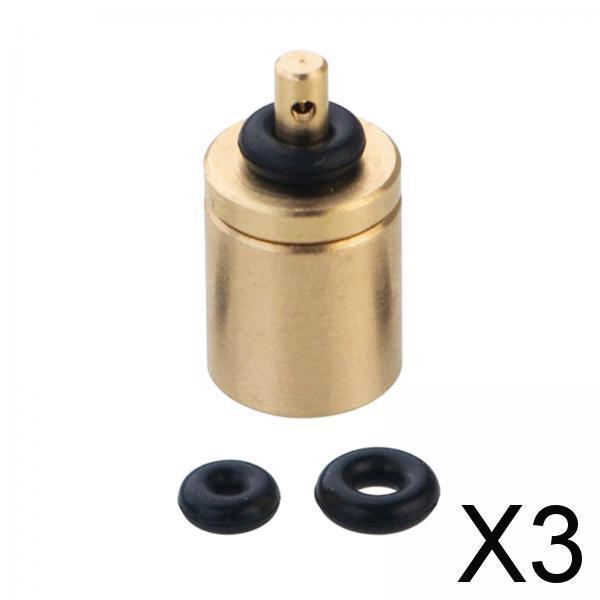 3xGas Refill Adapter Copper Inflation Valve Converter Camping Fishing Backyard 1pcs