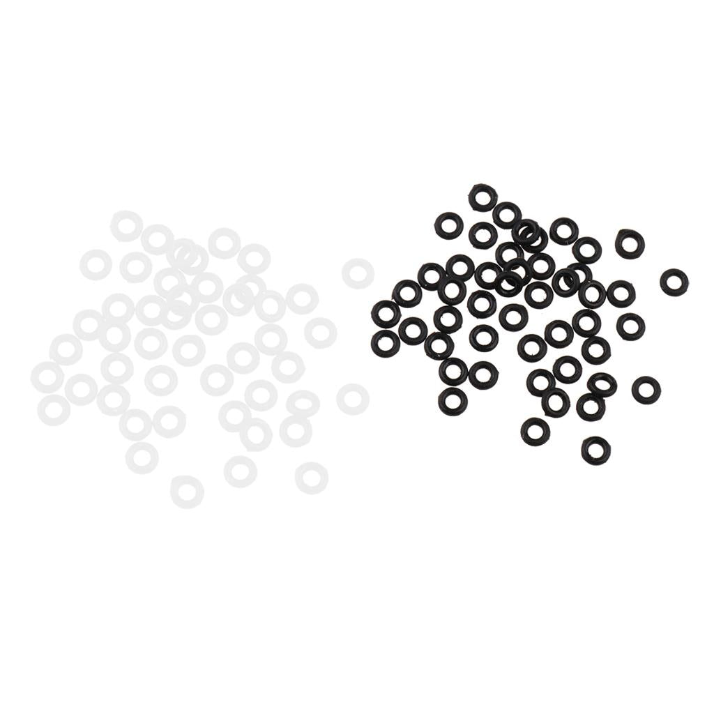 200 Pieces Rubber Grip Dart Tip Gaskets Shaft O-Rings Grommets Washers
