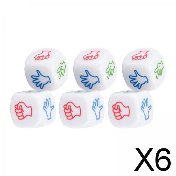 6xDice Games Drinking Decider Games Table Borad 6 Side for family Adult