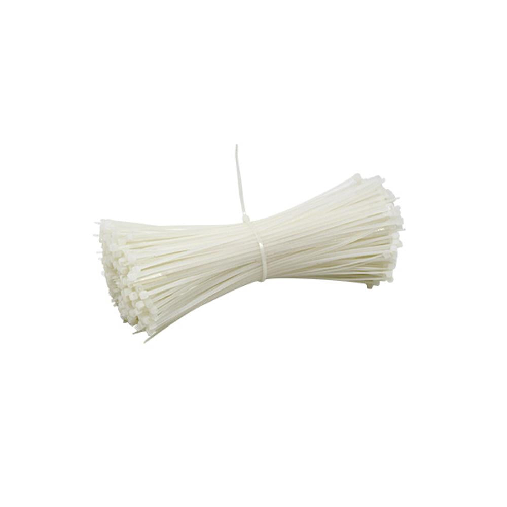 100x Self-locking Electric Nylon Cable Wire Cord Zip Tie 4 Sizes White-300mm