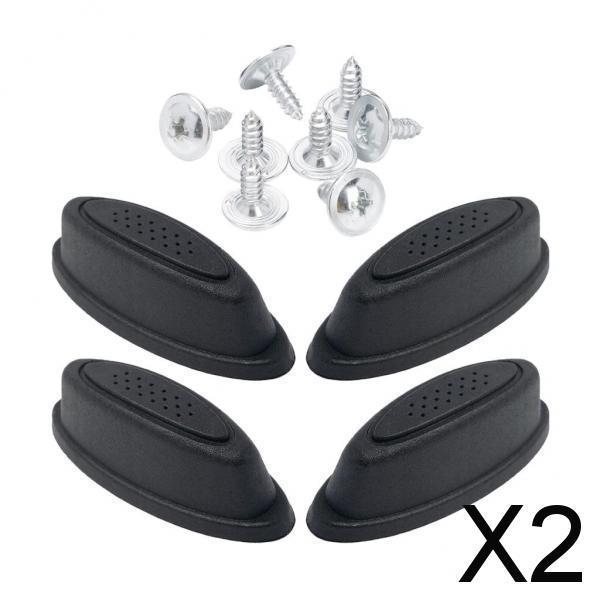2xLuggage Bracket Side Feet Durable Luggage Bottom Stud Stand for All Suitcase