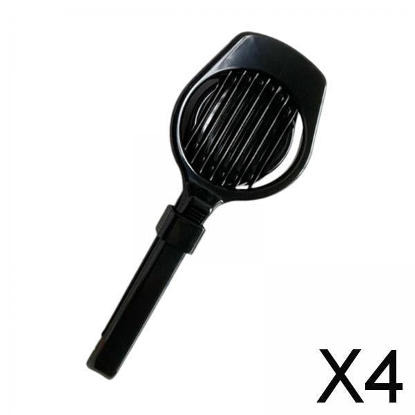 4xEgg Slicer Strawberry Cutter Divider for Cheese fruit Black