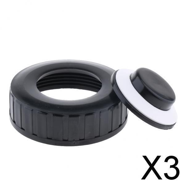 3xIBC Tote Tank Valve Cover Lid Cap 78mm Fine Thread Water Tank Parts Fitting