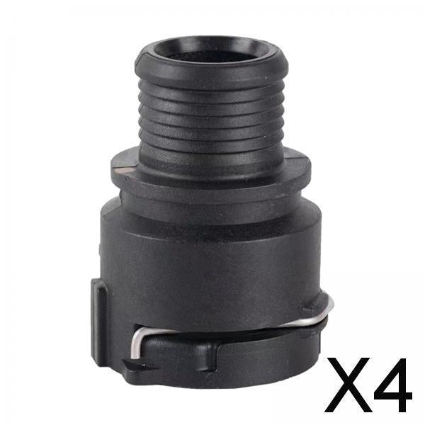 4xCar Heater Inlet Hose Connector for Chevrolet Sonic Trax Easily Install 95089363 Straight