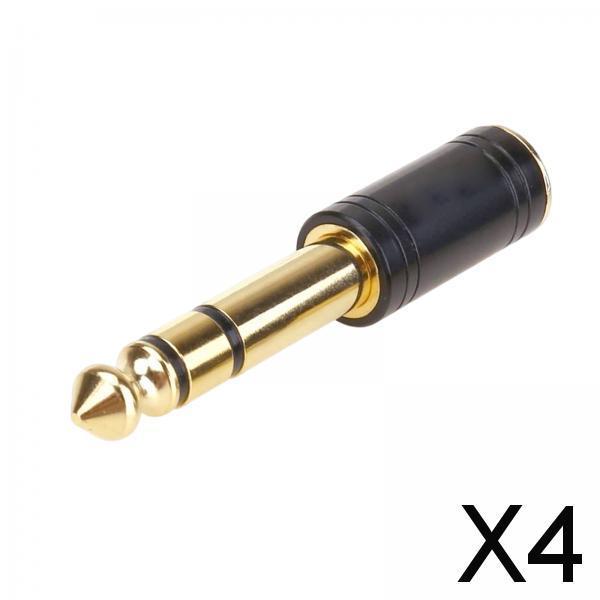 4xHeadphone Adapter Maintain Sound quality Mixing Console Home Theater