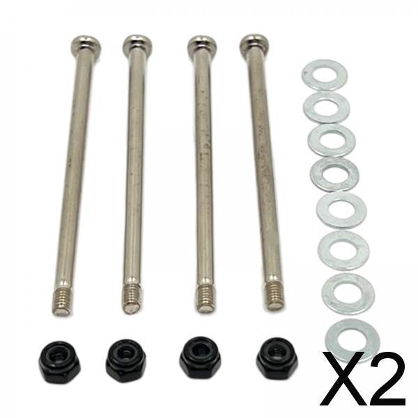 2x4 Pieces 1/10 RC Swing Arm Fixing Screws for 104001 RC Car Modification