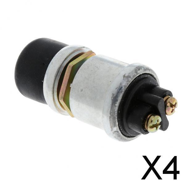 4xCar Boat Truck Switch Push Button Horn Engine Starter 12V 20A Waterproof