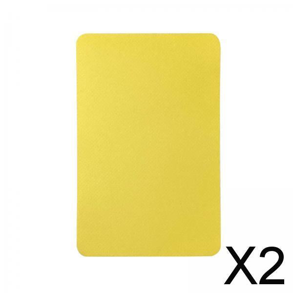 2xBoat Repair Patch 10cmx15cm PVC Repair Patches for Dinghy Raft Repair Tool Yellow