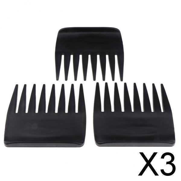3x3pcs Detangling Hair Comb Hair Conditioning Rake Comb Wide Tooth Hairbrush