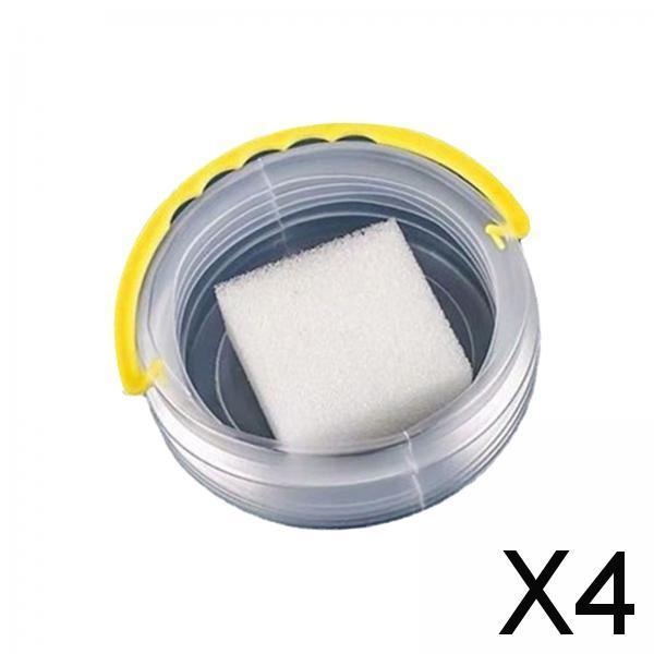 4xPaint Brush Wash Bucket Foldable Paint Brush Washer Water Barrel with Handle S