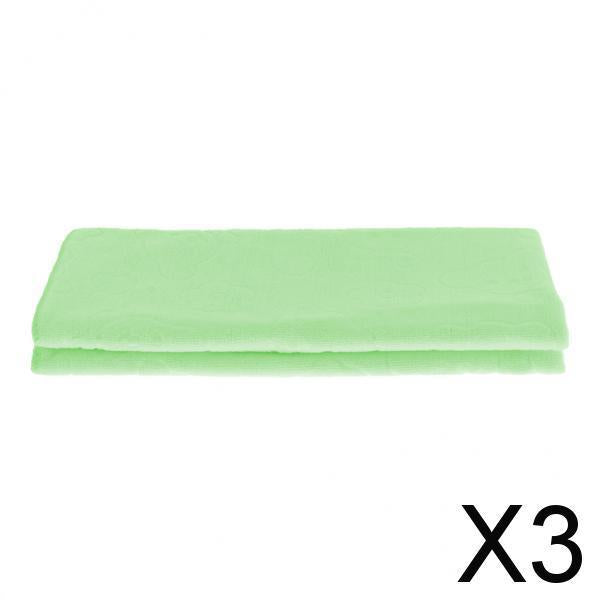 3xTowel for Bathroom Home Soft Bathtowel Bath Sheet Beach Towel Light Green