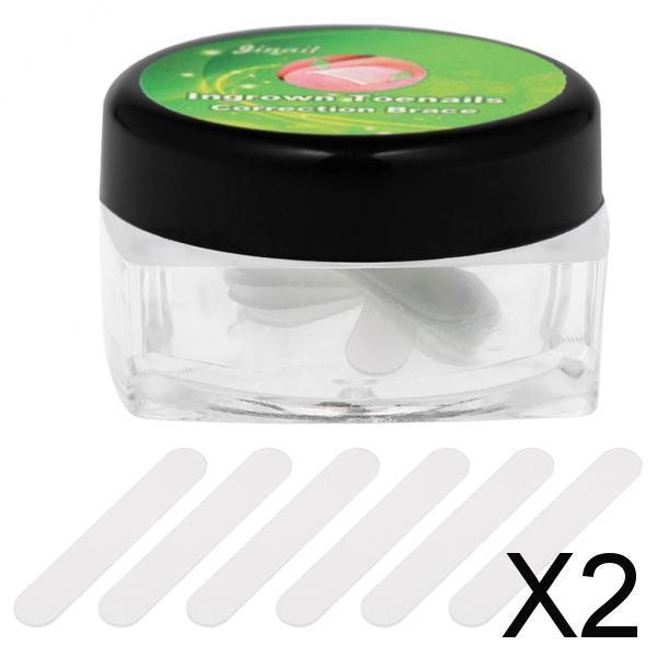 2x12pcs Fixer Pedicure Recover Ingrown Sticker Patch Toenail Foot Care