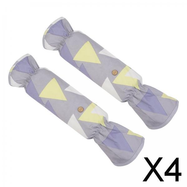 4xWaterproof Oversleeves Arm Protect Sleeves Covers for Men Women Cooking Gray