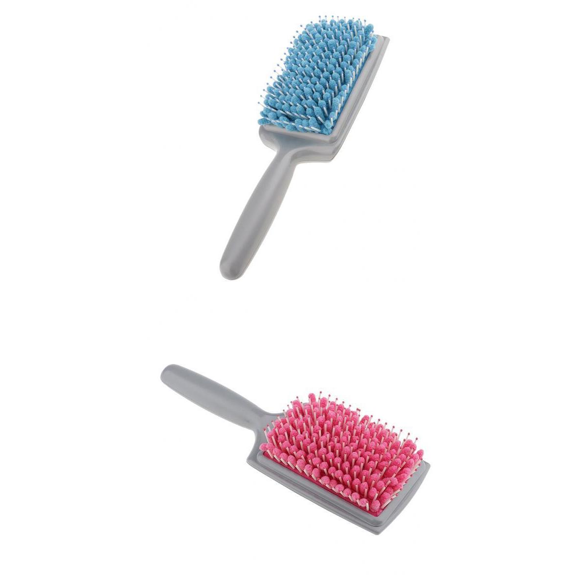 2 Pieces Quick Drying Hair Brush Comb Microfiber Towel Absorbent Wet