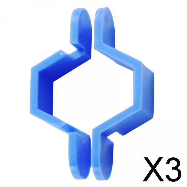 3xPortable Hose Hexagon Nut Wrench Spanner Water Heaters Adjustable for Repair Tool Blue