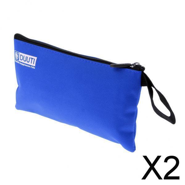 2xBike Bicycle Cycling Repair Tools Storage Bag Handbags Hand Tools Bag Blue