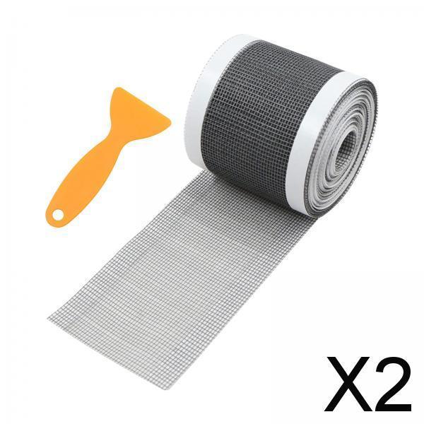 2xFloor Drain Hair Catcher Sticker Disposable Bathroom Hair Filter for Balcony