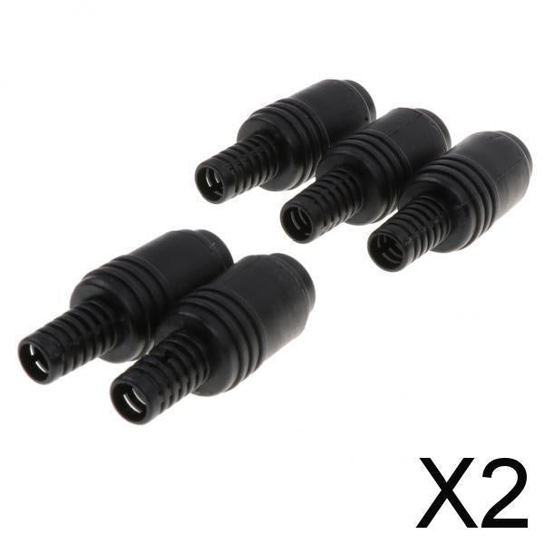 2x5 Packs Replacement Female Electrical Plug Replacement Cord Outlet