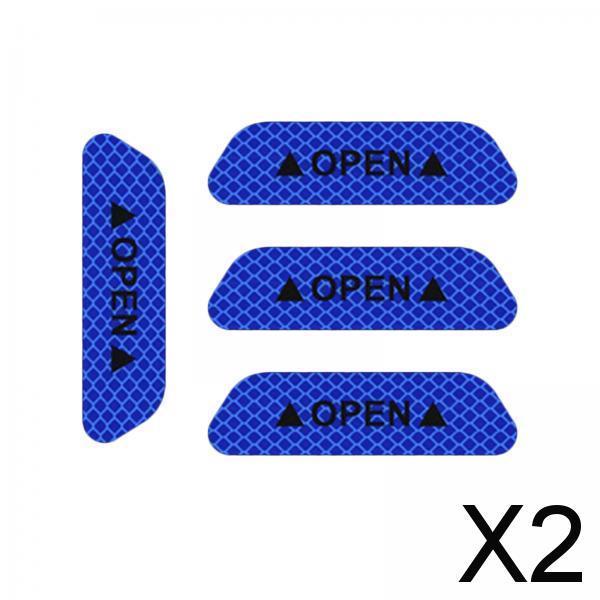 2x4x Reflective Tape Strong Adhesion for Vehicles Motorcycle Automotive Blue