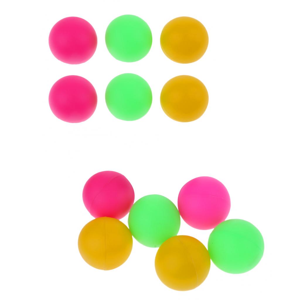 12 Pcs Beach Table Tennis Balls Beer Ping Pong Colorful Cat Balls A