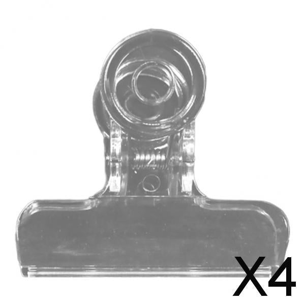 4x4PCS Clear Fly Tying CDC Feather Clip Dubbing Hackle Holding Tools Fly Tying 45mm