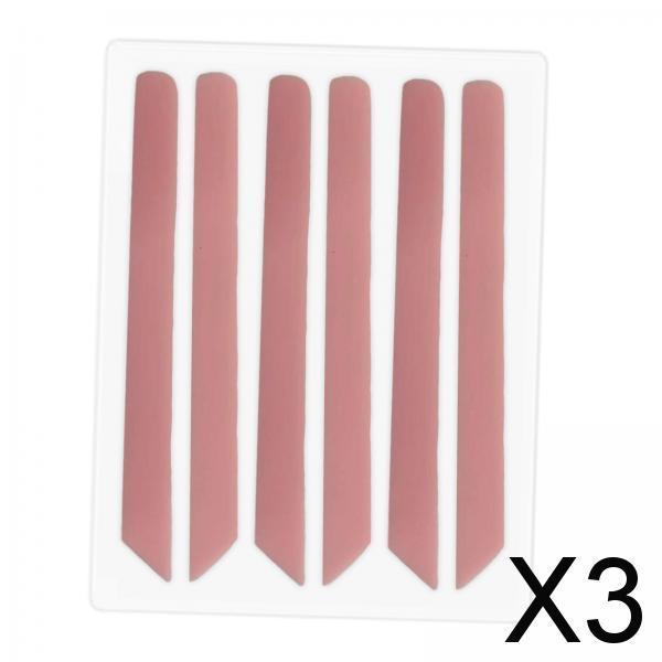 3x6x Eyelash Lifting Silicone Pads Lifting Silicone Pads Stripe for Mom Female Pink