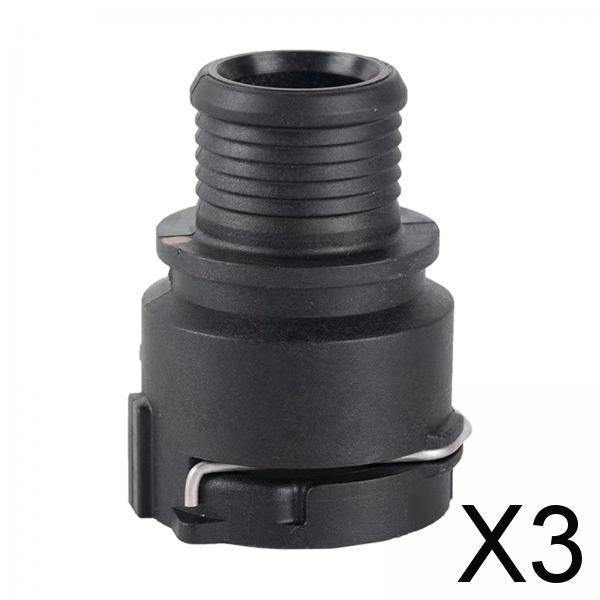 3xCar Heater Inlet Hose Connector for Chevrolet Sonic Trax Easily Install 95089363 Straight