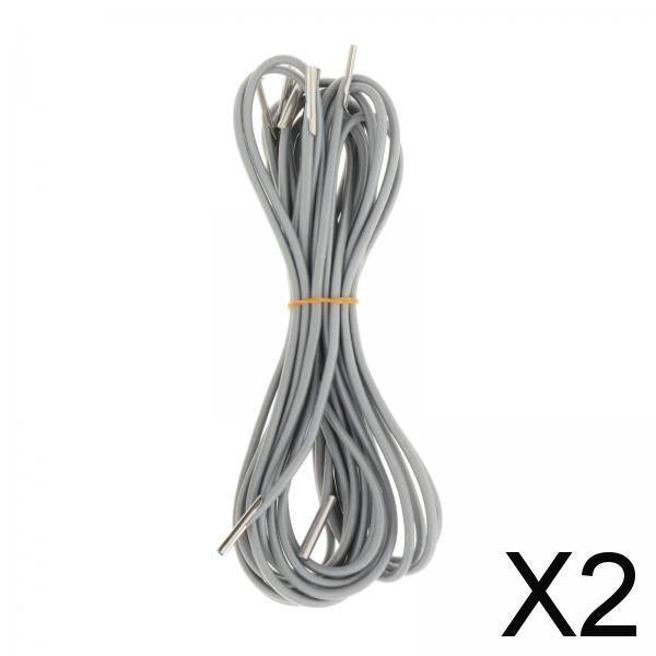 2x4Pcs Elastic Cord Laces Recliners Replacement Cord for Zero Gravity Chairs Silver Gray