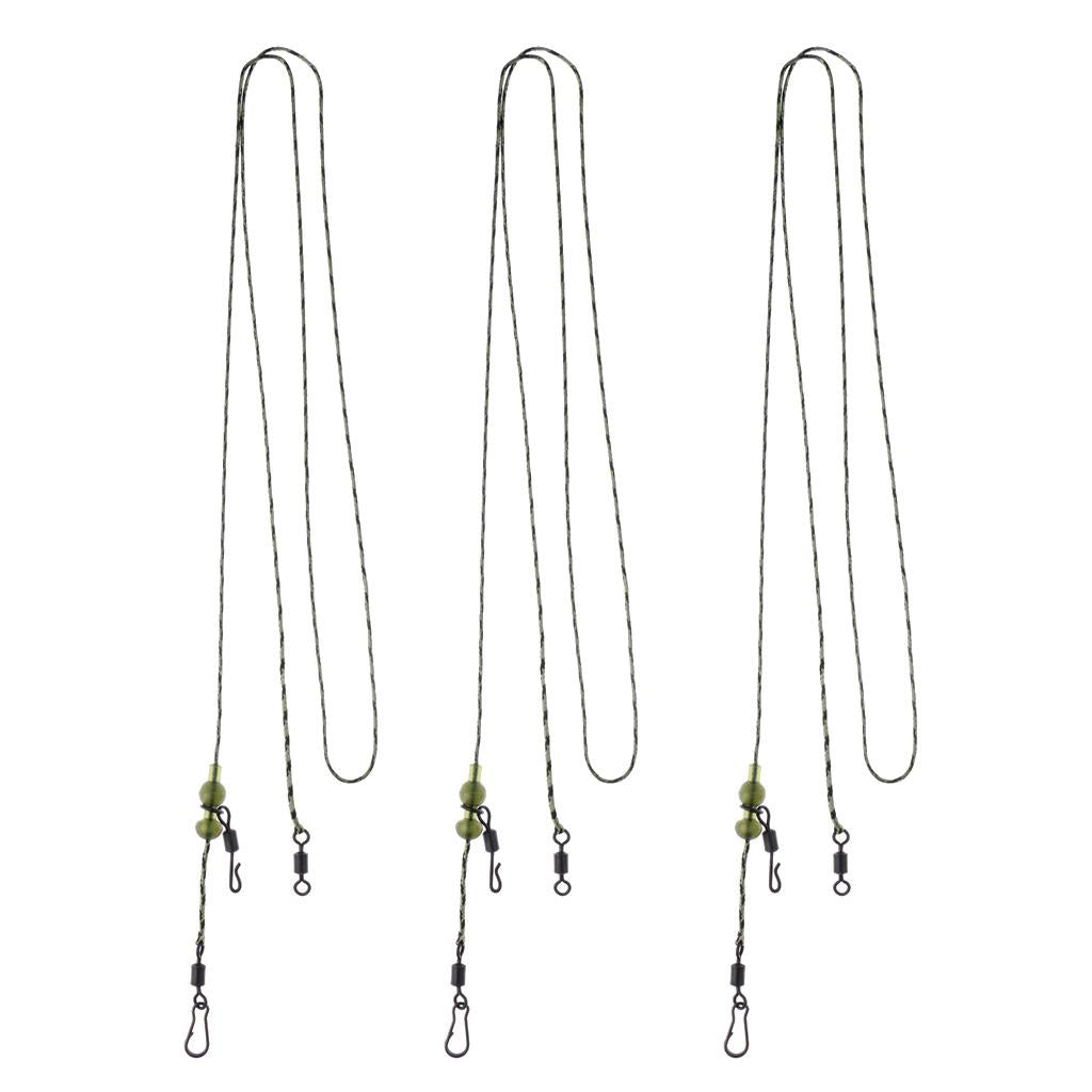 Carp Fishing Hair Rig with Lead Clip Swivel Carp Rig Fishing Tackle A010