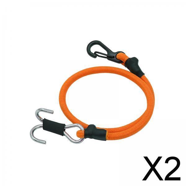 2xRC Crawler Winch Strap 1/24 1/18 Scale RC Crawler Rope for RC Crawler Orange