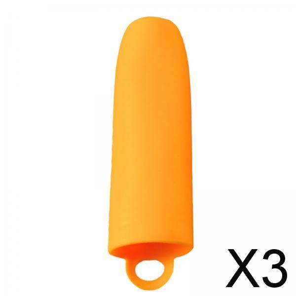 3xSilicone Garlic Peeler Effortlessly Easy Quick to Peeled Garlic Peeling Tube Yellow