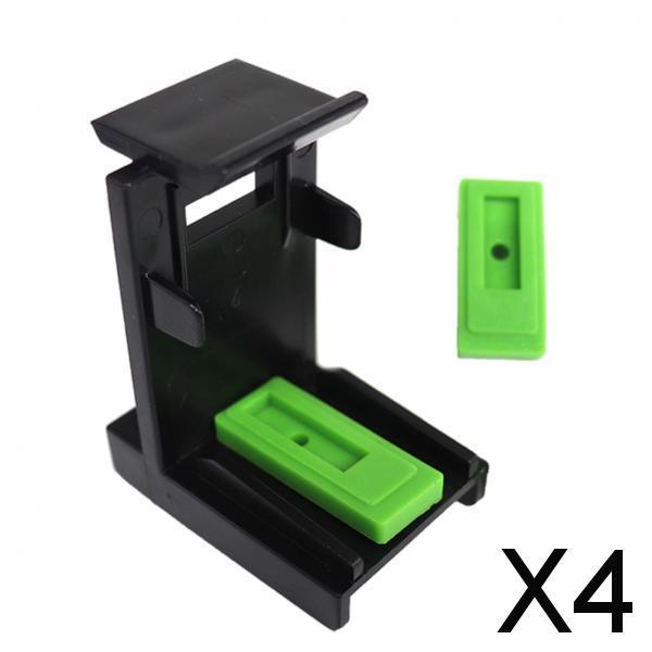 4x3in1 Ink Refill Cartridge Clip for HP60 61 63 High Performance Durable