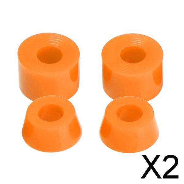 2x4x 92A Skateboard Truck Bushing Longboard Replacement Bushings Orange