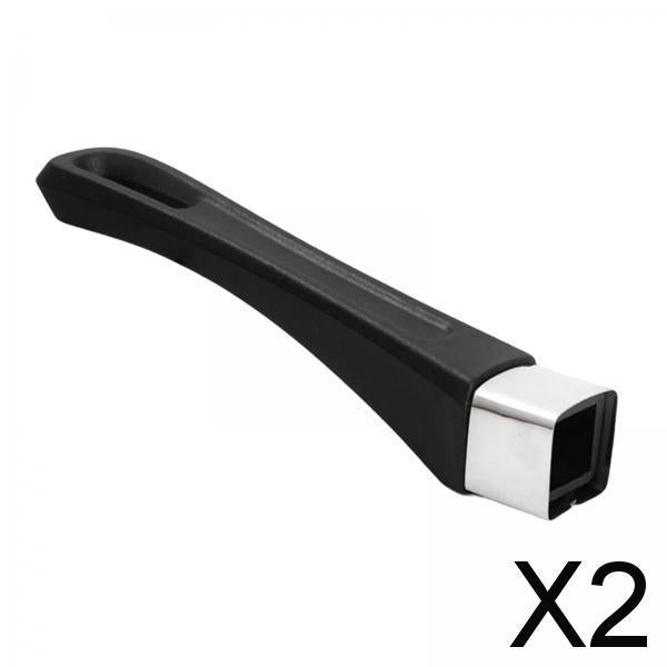 2xUniversal Pot Handle Removable Durable Anti Scalding for Milk Pan Saucepan