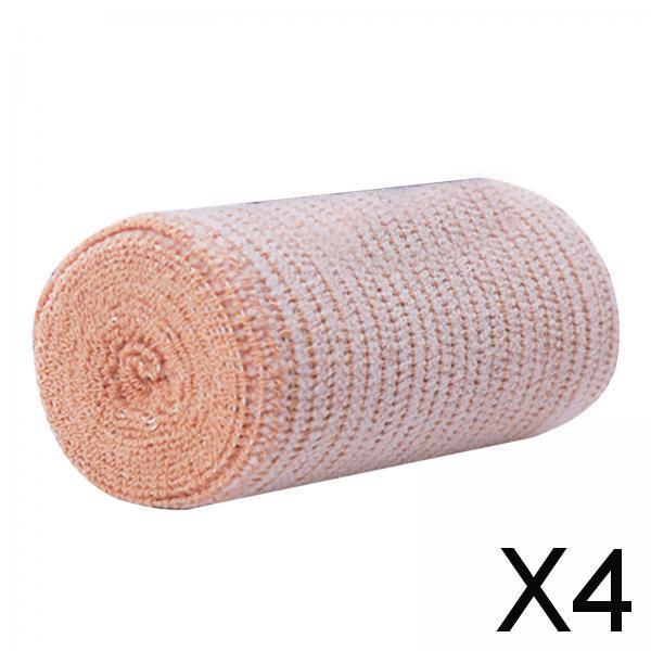 4xCompression Bandages Foot Stick Bandage Stretched Wound Care Bandage pink