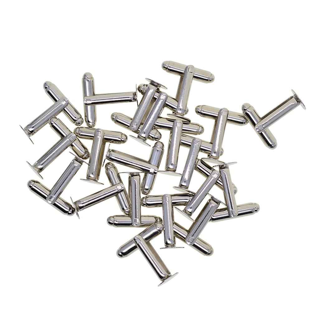 20 pieces Antiqued Silver 8mm Round Blank Settings Cuff Links Settings Bases