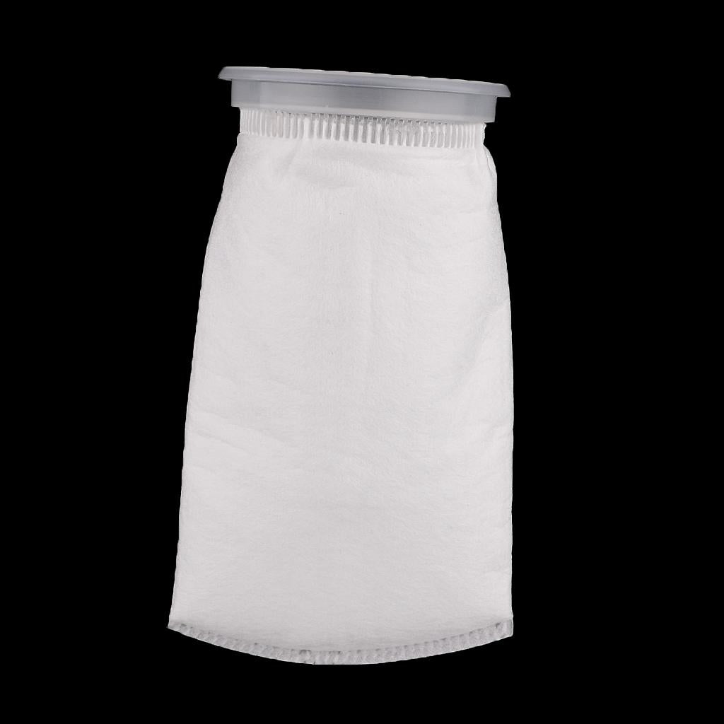 6-Piece Aquarium Tank Filter Bag Fish Tank Felt Filter Sock Bag 150um