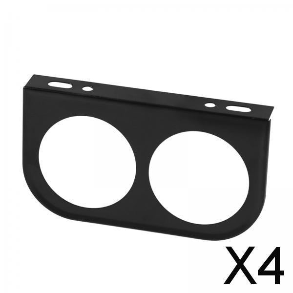 4xAuto Meter Gauge Panel Instrument Mounting Universal for Auto Meter Black