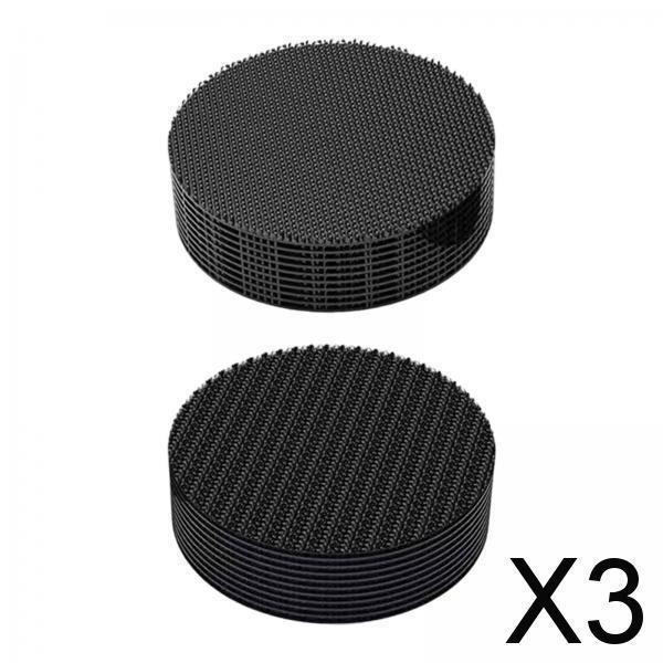 3xCarpet Tape Reusable Car Carpet Sticker for Table Mats Floor Mats Bed Sheets 20 Round