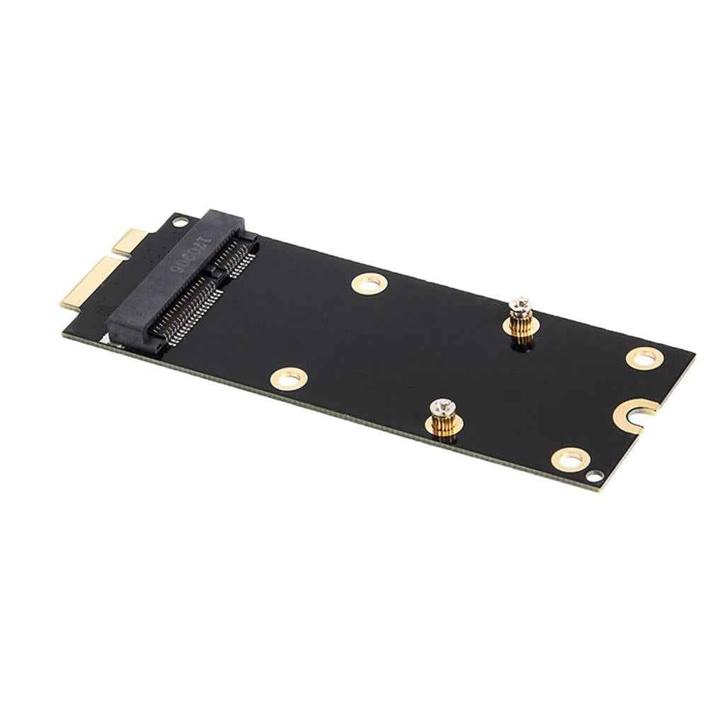 7+17 Pin mSATA SSD To SATA Adapter Card for 2012 MacBook Pro MC976/A1425